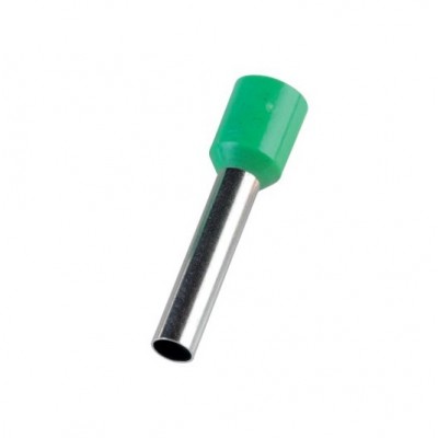 Ακροδέκτης Μύτης 6mm² Πράσινος (Συσκ. 100τεμ.) Е6018 